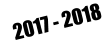 2017 - 2018